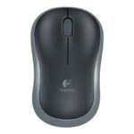 Mouse inalámbrico negro/gris Logitech M185