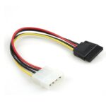 Xtech - Serial cable - 15 cm - 15 pin Serial ATA power - 15 pin Serial ATA power - PC card adapter