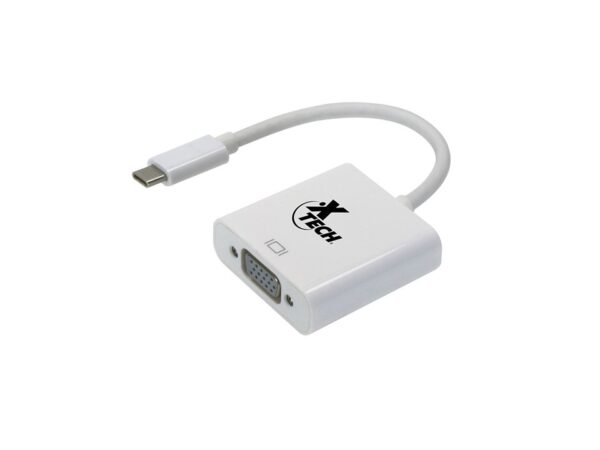 Adaptador con conector USB Tipo C VGA XTC-551 Xtech