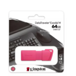 Memoria USB 3.2, KINGSTON EXODIA M, 64GB PINK