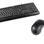 Combo de teclado y mouse KCK-251S DeskMate Klip Xtreme