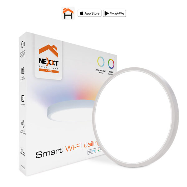 Lámpara de techo inteligente Wi-Fi Nexxt