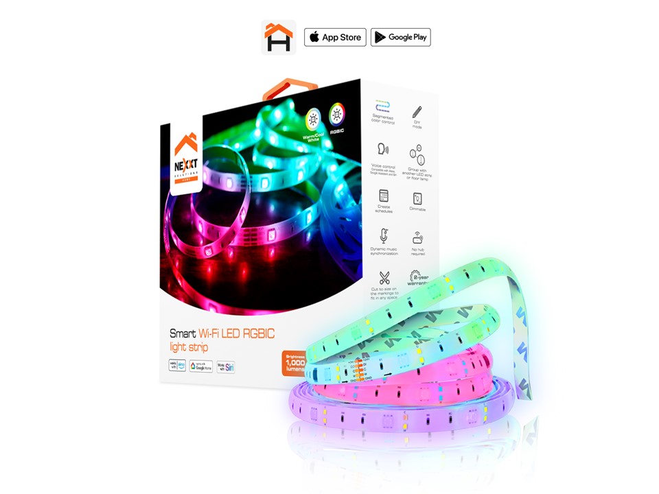 Cinta LED inteligente Wifi Nexxt Solutions Connectivity
