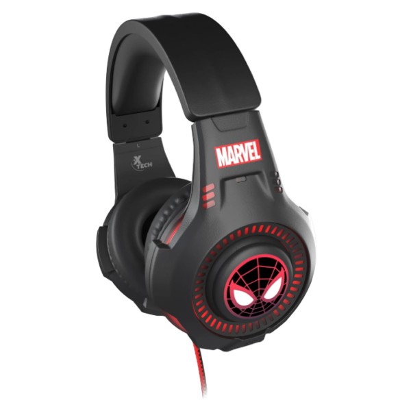 Audifonos cableados con micrófono | Edición Spider-Man Miles Morales XTH-M541SM XTECH