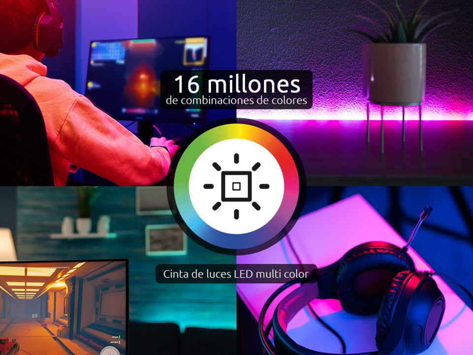 Cinta LED inteligente Wifi Nexxt Solutions Connectivity - Imagen 3