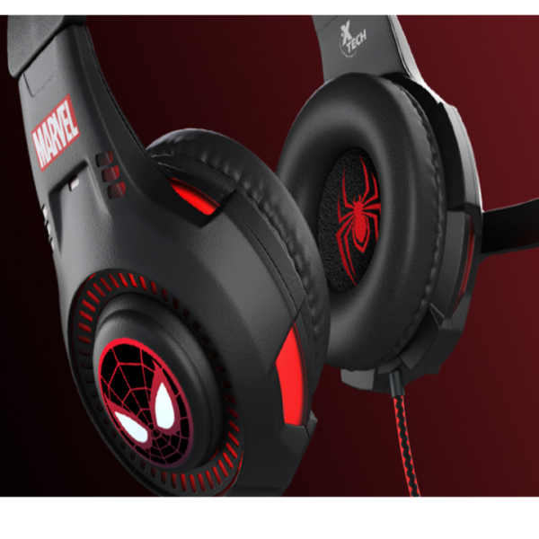 Audifonos cableados con micrófono | Edición Spider-Man Miles Morales XTH-M541SM XTECH - Imagen 7