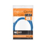 Cable de conexión Cat6 UTP azul 30cm Nexxt Solutions