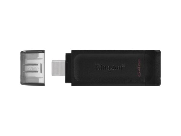 Memoria USB-C 3.2 Gen 1 de 64 GB DataTraveler 70 Kingston