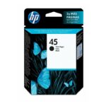 Cartucho de tinta de 42ml negro original 45 HP