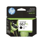 Cartucho de tinta negra 667XL HP