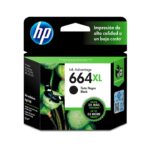 Cartucho de tinta negra 664XL HP