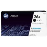 Cartucho de tóner negro original LaserJet 26A HP