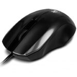 Mouse con cable negro 3D óptica Xtech