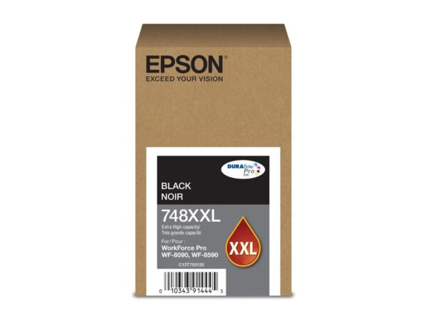 Cartucho de tinta negro original 748XXL Epson