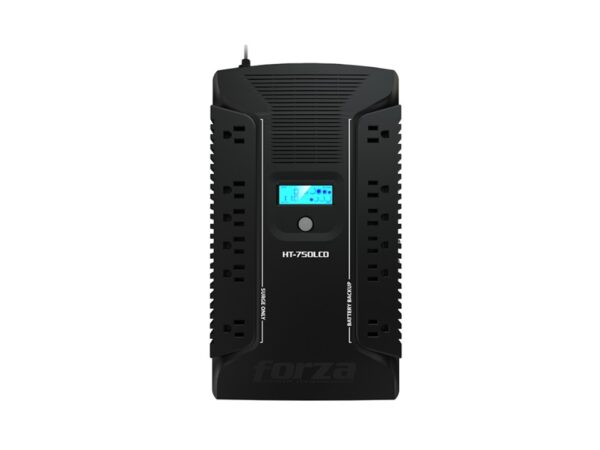 UPS interactiva 750VA/450W, 12 slds, coax, USB, sobremesa-120V Forza