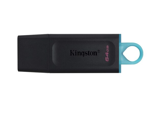 Memoria USB 64GB negro con turquesa DataTraveler Exodia Kingston - Imagen 2