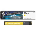 Cartucho de tinta 974a color amarillo (L0R93AL) HP