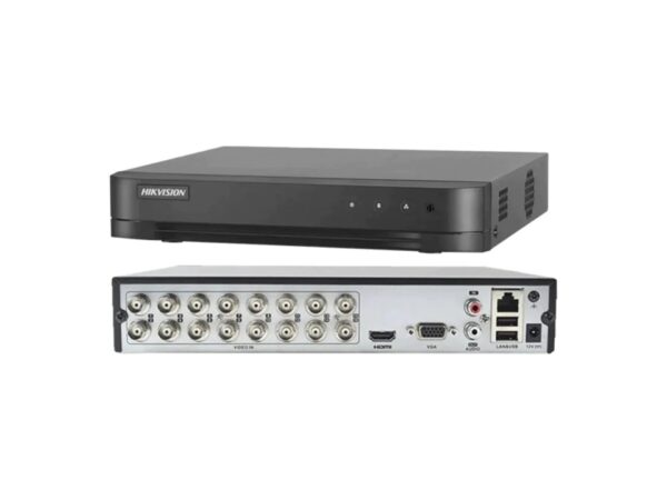 Sistema DVR independiente 1U de 16 canales Hikvision - Imagen 3