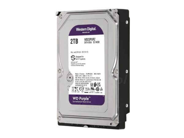 Disco duro púrpura 2TB WD23PURZ Western Digital - Imagen 3