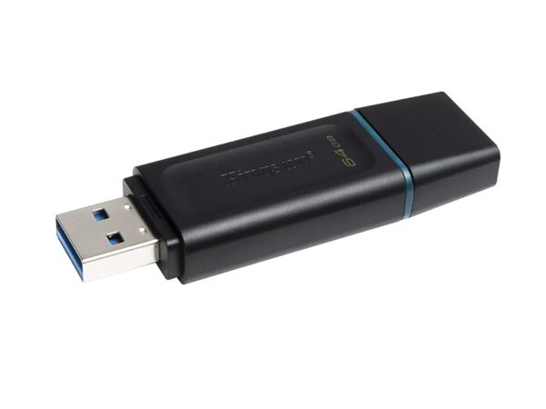 Memoria USB 64GB negro con turquesa DataTraveler Exodia Kingston - Imagen 4