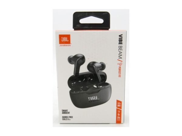 Auriculares inalámbricos Vibe Beam negros JBL - Imagen 4