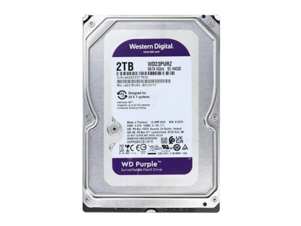 Disco duro púrpura 2TB WD23PURZ Western Digital - Imagen 4