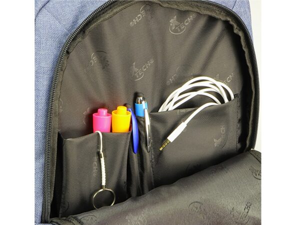 Mochila para laptop azul Winsor XTB 212 Xtech - Imagen 6