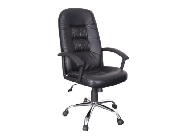 Silla Ejecutiva negra Calabria Xtech