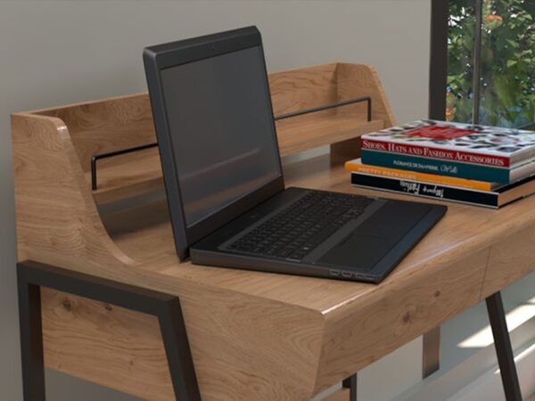 Escritorio para computadora de un nivel con gavetas - Imagen 2
