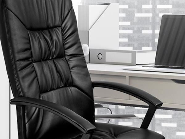 Silla Ejecutiva negra Calabria Xtech - Imagen 3