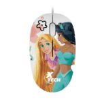 Mouse con cable Edición Disney Princesa Xtech