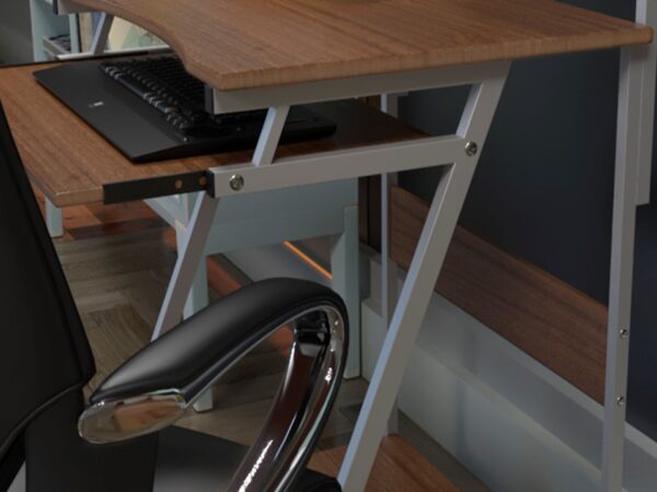 Escritorio multinivel Xtech (color roble) - Imagen 4