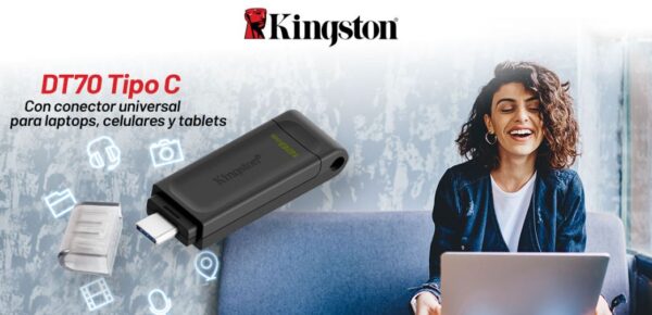 Kingston DataTraveler 70 - Unidad flash USB - 256 GB