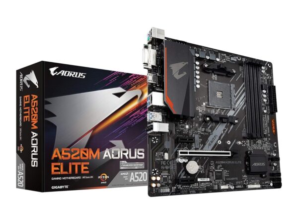 Placa base micro ATX A520M AORUS ELITE Gigabyte