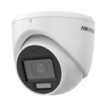 Cámara de torreta fija con audio ligero híbrido inteligente de 2 MP DS-2CE76D0T-LMFS Hikvision