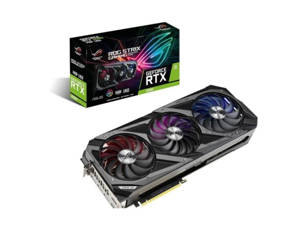Tarjeta gráfica de 24 GB ROG-STRIX-RTX3090-O24G-GAMING ASUS