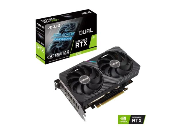 Tarjeta gráfica de 12 GB DUAL-RTX3060-O12G-V2 ASUS