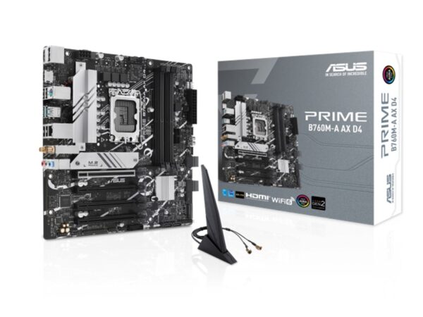 Tarjeta madre micro ATX PRIME B760M-A AX ASUS