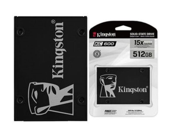 Disco duro Kingston KC600  SSD 512GB cifrado - Imagen 2