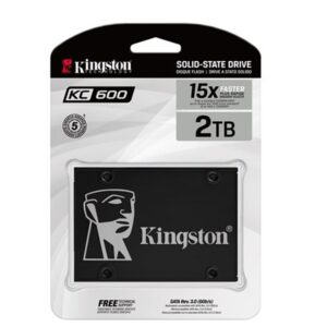 Disco duro Kingston KC600 SSD 2TB cifrado