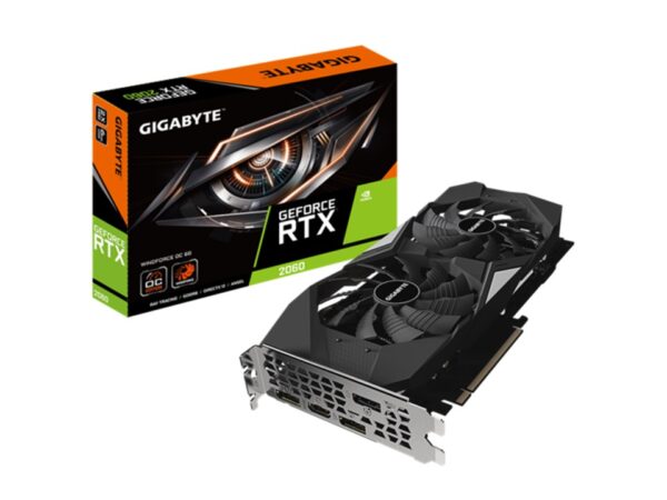 Tarjeta gráfica GeForce RTX 2060 WINDFORCE OC 6G Gigabyte