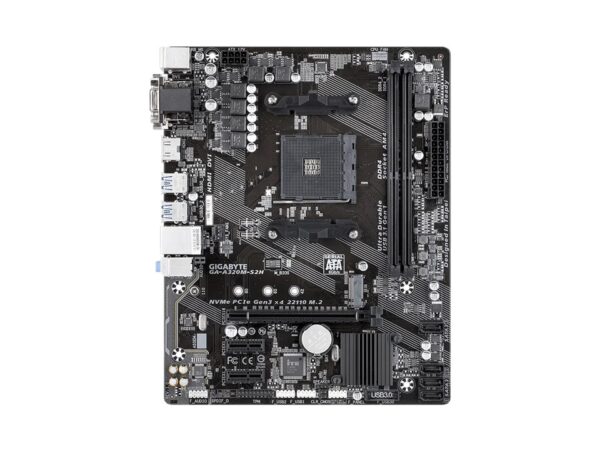 Tarjeta madre micro ATX GA-A320M-S2H Gigabyte - Imagen 2