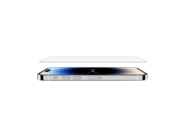 Belkin - Protector de pantalla UltraGlass con revestimiento para iPhone 14 Pro - Imagen 3