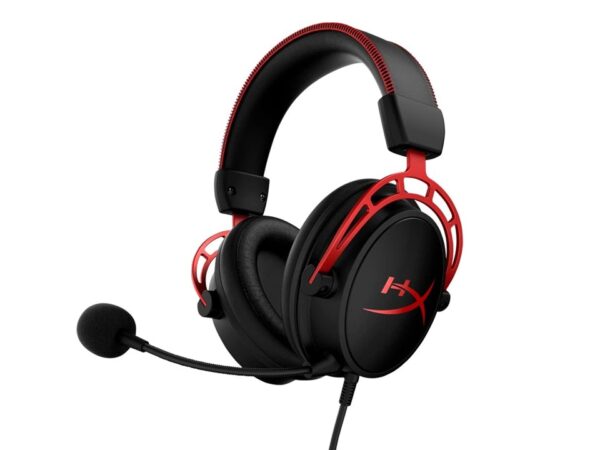 HyperX Cloud Alpha Auriculares para juegos, paquete negro/rojo - Imagen 3