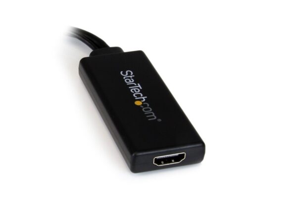 Adaptador Conversor VGA a HDMI con Audio USB y Alimentación - Cable Convertidor Móvil de HD15 a HDMI - 1080p - Imagen 3