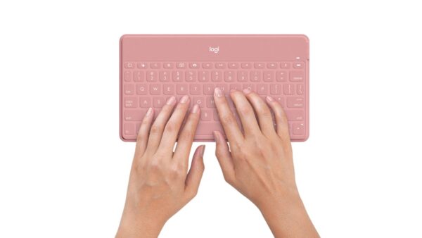 Logitech Keys-To-Go –Teclado Inalámbrico Bluetooth–Rosa - Imagen 3