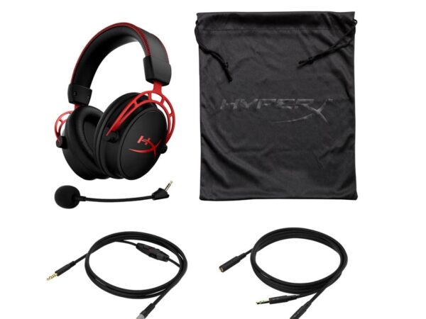 HyperX Cloud Alpha Auriculares para juegos, paquete negro/rojo - Imagen 4