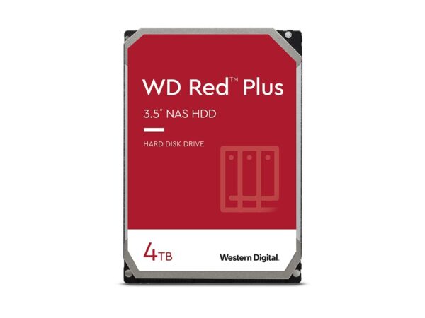 WD Red Plus WD40EFPX - Disco duro - Western Digital- 4 TB
