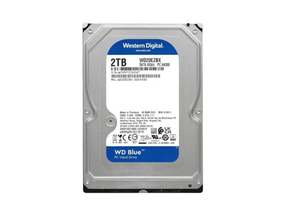 Western Digital Disco duro interno WD de 2 TB para PC azul - Imagen 2