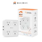 Protector de sobretensión inteligente Wi-Fi Nexxt Solutions Home